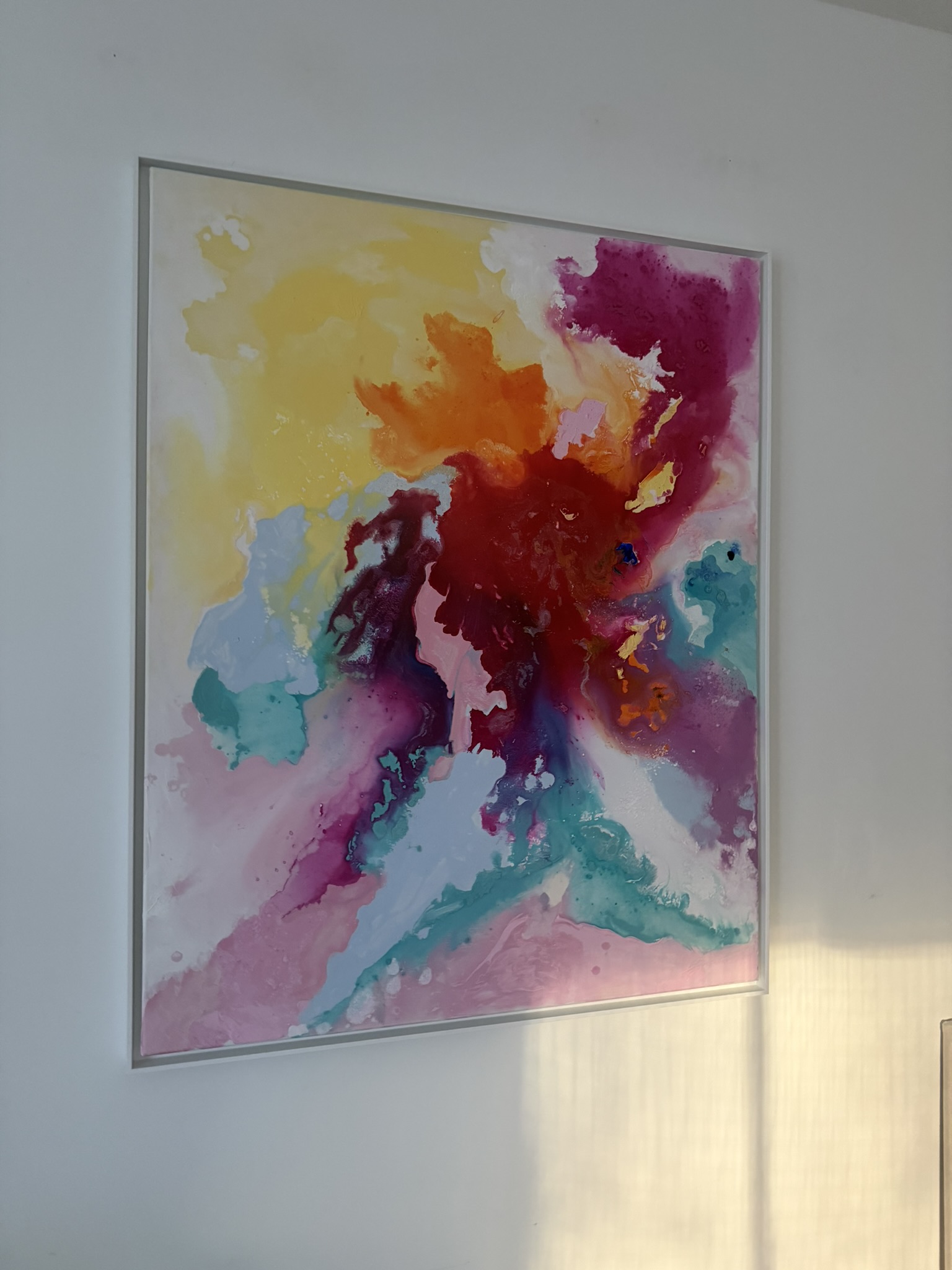 Farberwachen, 2026, Acryl auf grundierter Leinwand, Ansicht 3